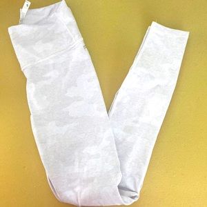White, Fabletics, size small, camo leggings
